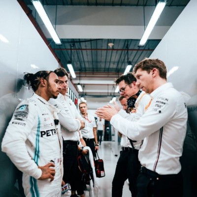 Mercedes Hamiton Wolff F1
