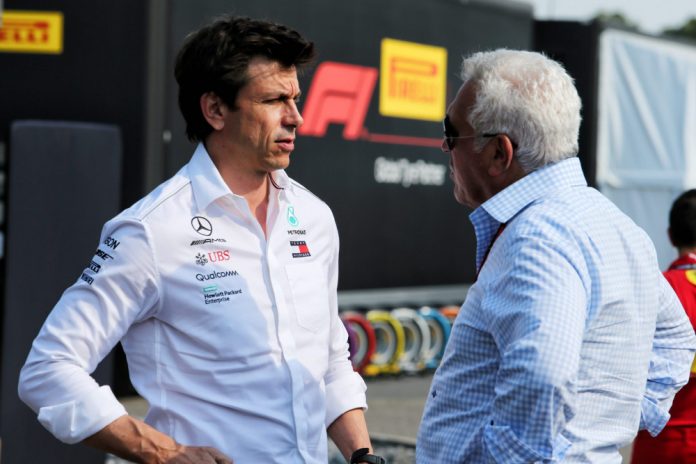 Toto Wolff Lawrence Stroll F1