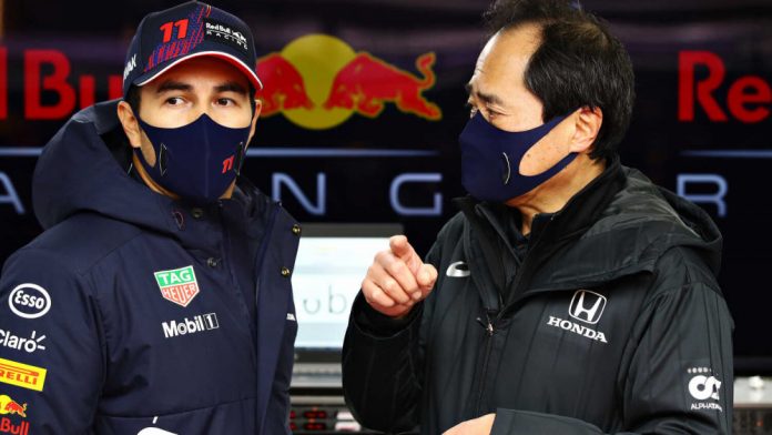 Toyoharu Tanabe Honda Perez Red Bull 2021