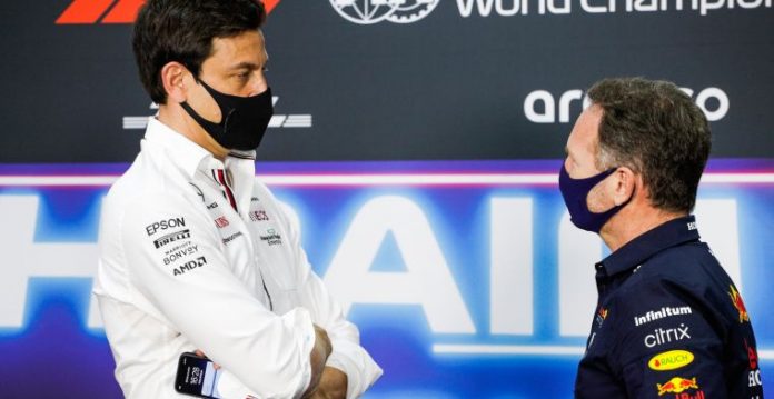 Toto Wolff Christian Horner F1