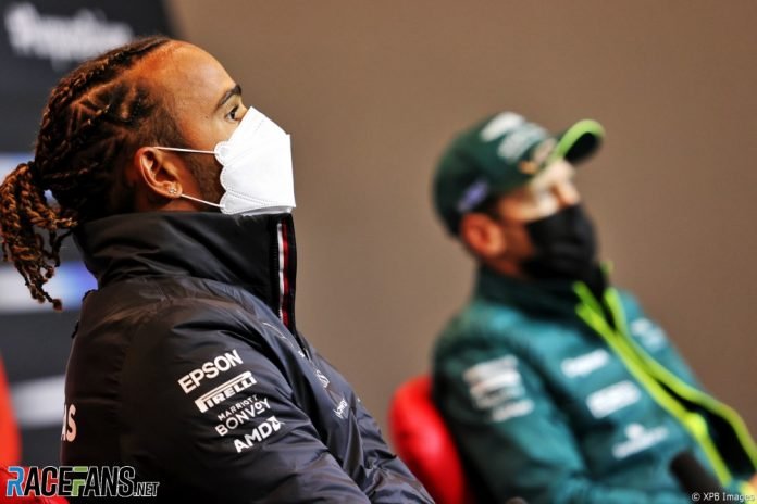 Hamilton Vettel 2021