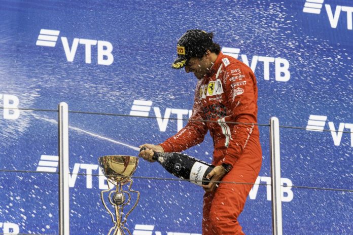 Sainz Ferrari 2021 Sochi