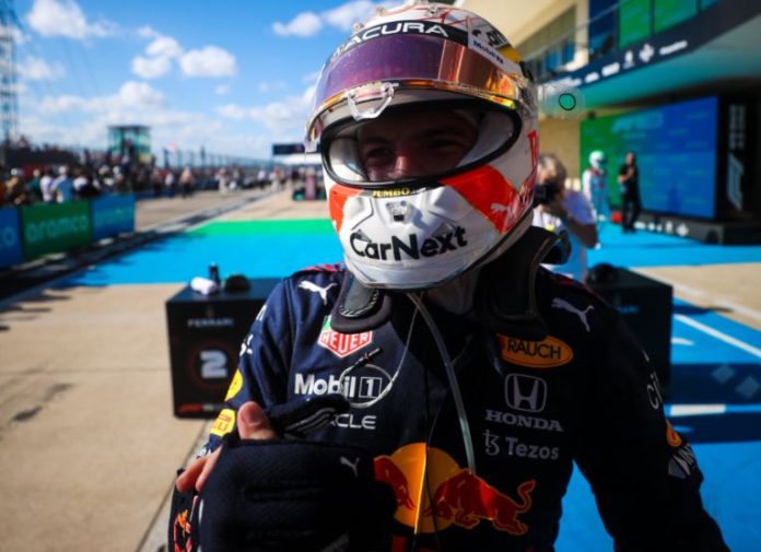 Verstappen Austin F1 Win