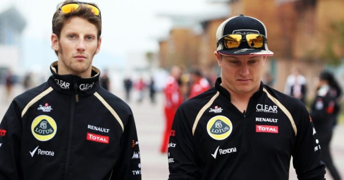 romain-grosjean-kimi-raikkonen-lotus-F1