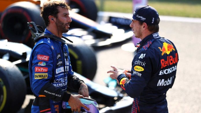 Ricciardo Verstappen F1