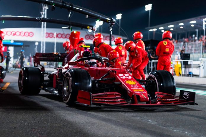 ferrari-sainz Katar 2021