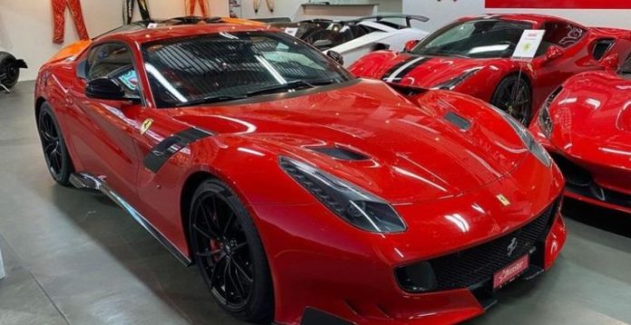 Kimi Raikkonen Ferrari F12 TDF