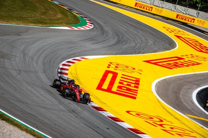 Ferrari Barcelona Leclerc