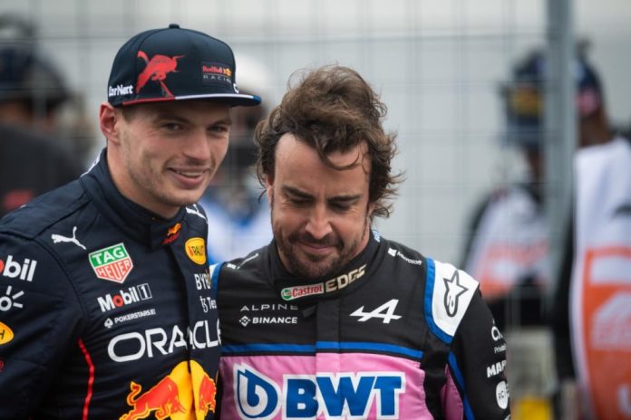 Alonso Verstappen Red Bull Alpine