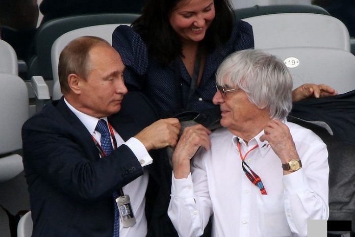 Ecclestone putin