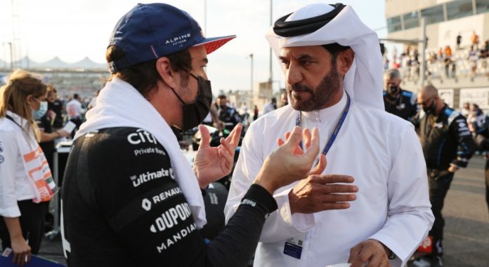 mohammed ben sulayem Fernando Alonso